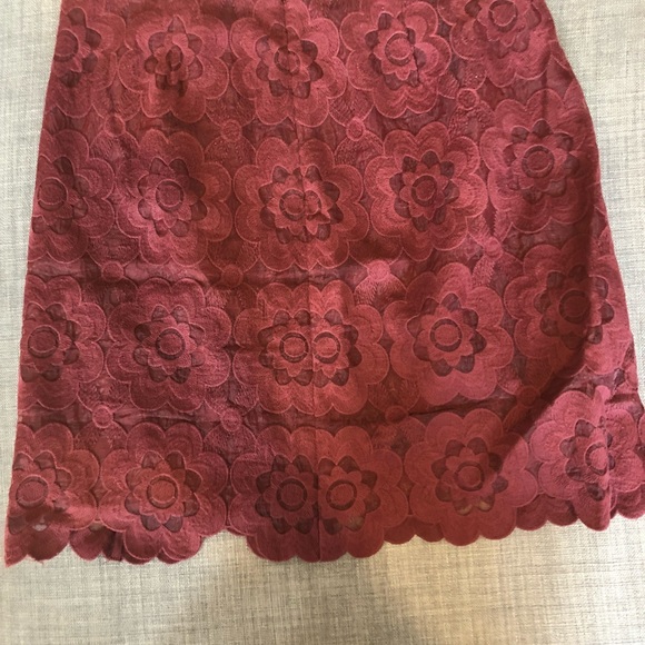 Lace Pencil Work Skirt - Picture 3 of 3